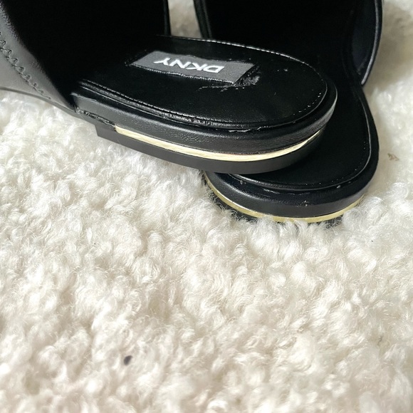 DKNY Black Mules Size 10 - Picture 14 of 15